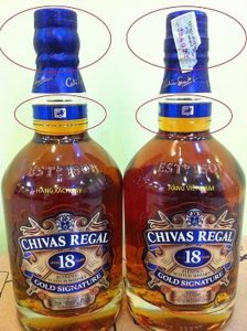 phân biệt rượu ngoại, rượu giả